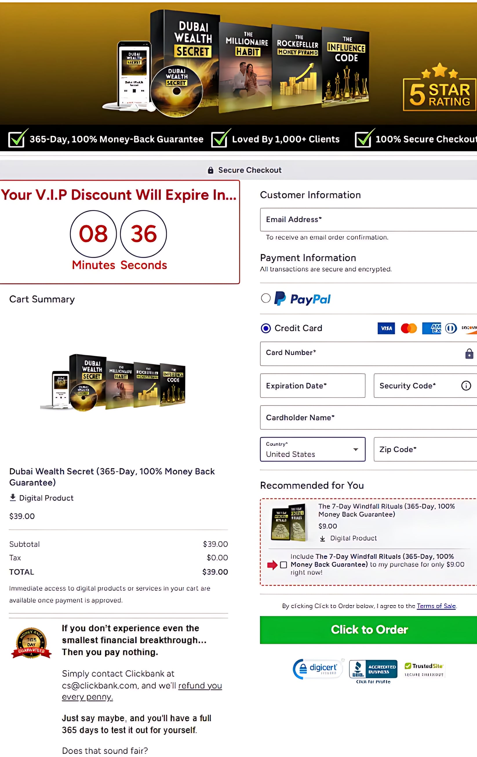 Dubai Wealth Secret™- price